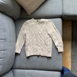 Alpaca 3/4 sweater XS petite